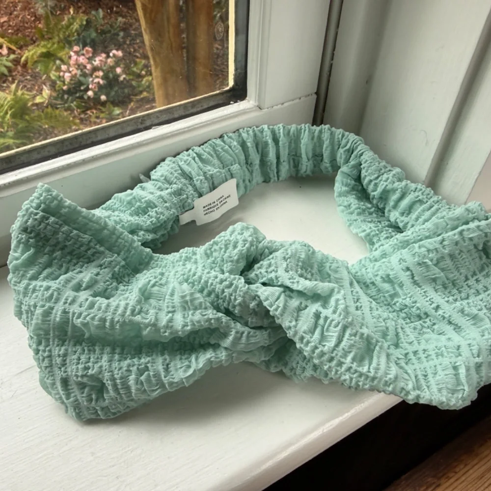 NWT Anthropologie  Blue  Beach Twist Headband